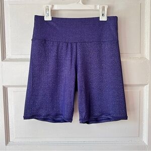 3/$20💥 NWT Raisins‎ Swimsuit Bottom Shorts High Waist Biker Shimmer Purple M